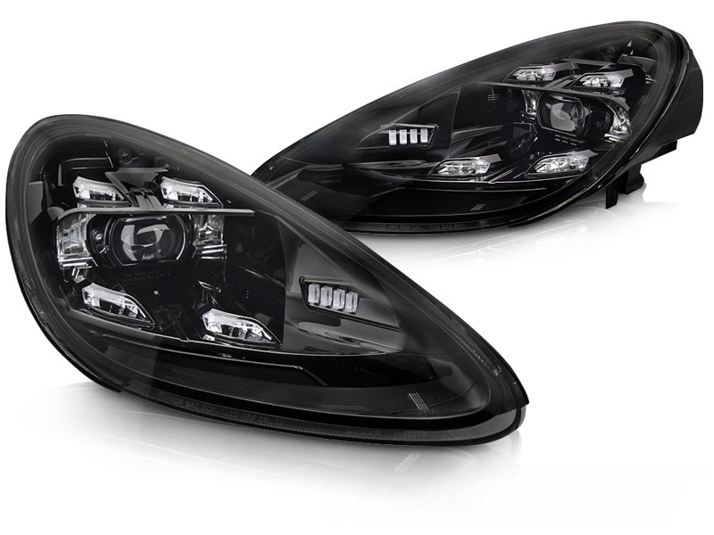 Predné svetlá Porsche Cayenne 10-15 Full LED Black