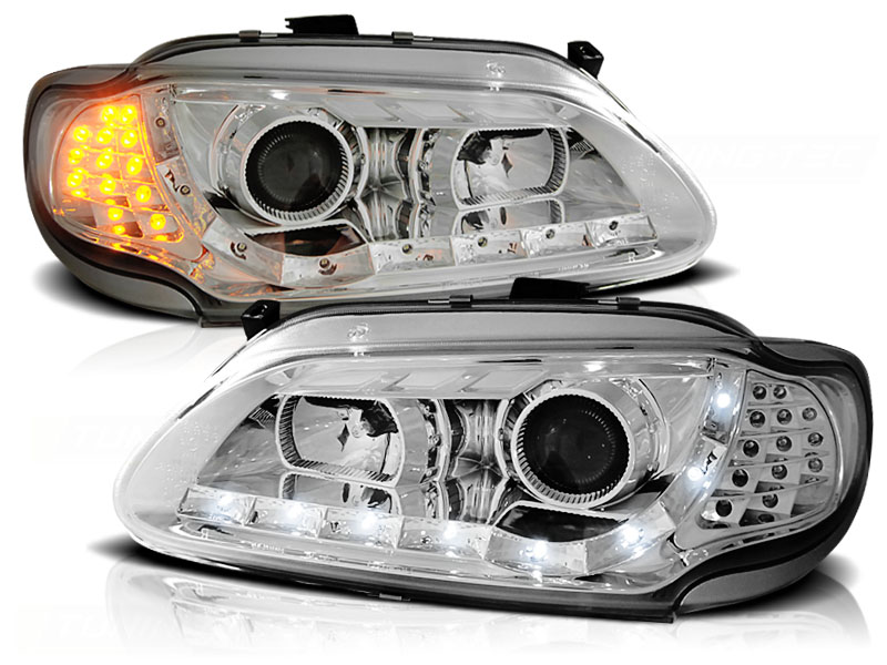 Predné svetlá Renault Megane 96-99 Devil Eyes Chrome - 25