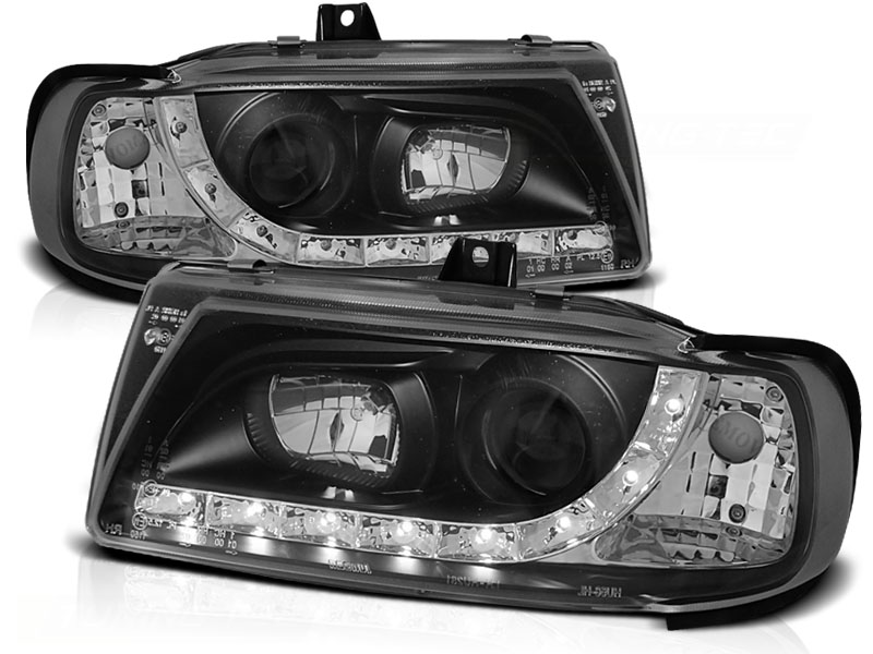Predné svetlá Seat Ibiza/Cordoba 93-99 Devil Eyes Black