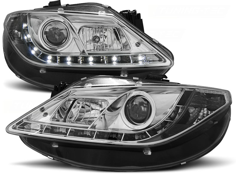 Predné svetlá Seat Ibiza 6J 08-12 Devil Eyes Chrome