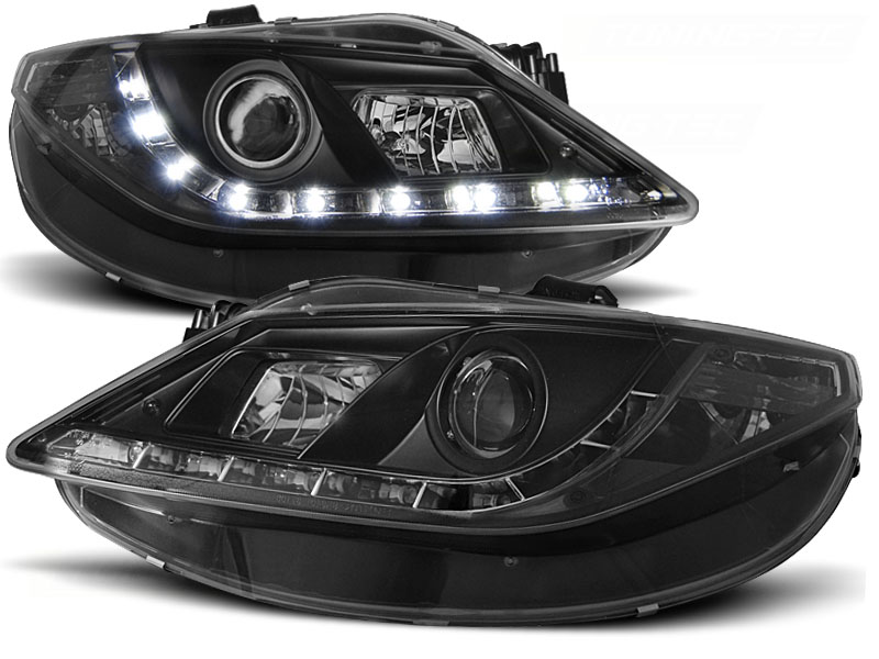 Predné svetlá Seat Ibiza 6J 08-12 Devil Eyes Black