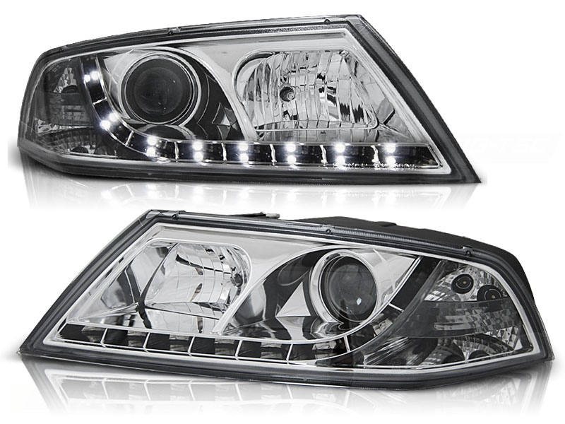 Predné svetlá Škoda Octavia 2 04-08 Xenón DE Chrome