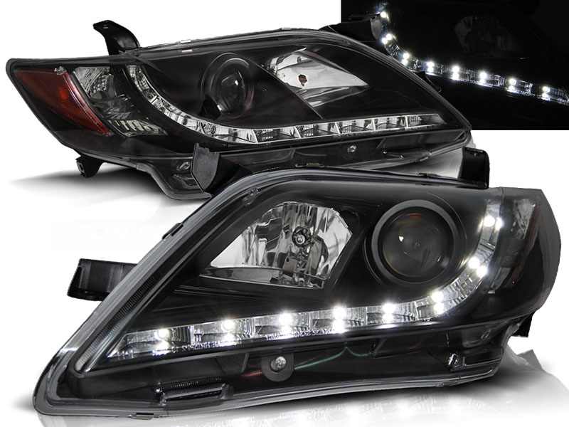 Predné svetlá Toyota Camry 6 XV40 06-09 Devil Eyes Black
