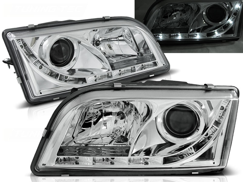 Predné svetlá Volvo S40/V40 96-03 Devil Eyes Chrome