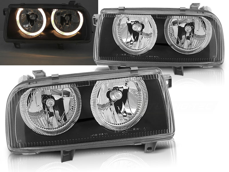 Predné svetlá VW Vento 92-98 FK Black