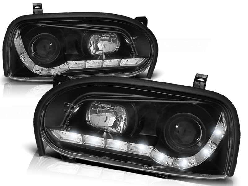 Predné svetlá VW Golf 3 Devil Eyes Black