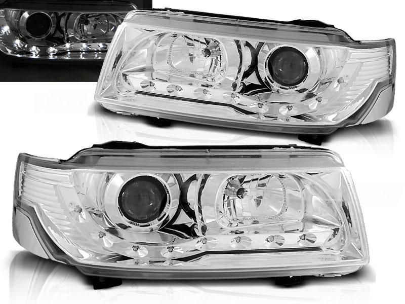 Predné svetlá VW Passat B4 93-97 Devil Eyes Chrome