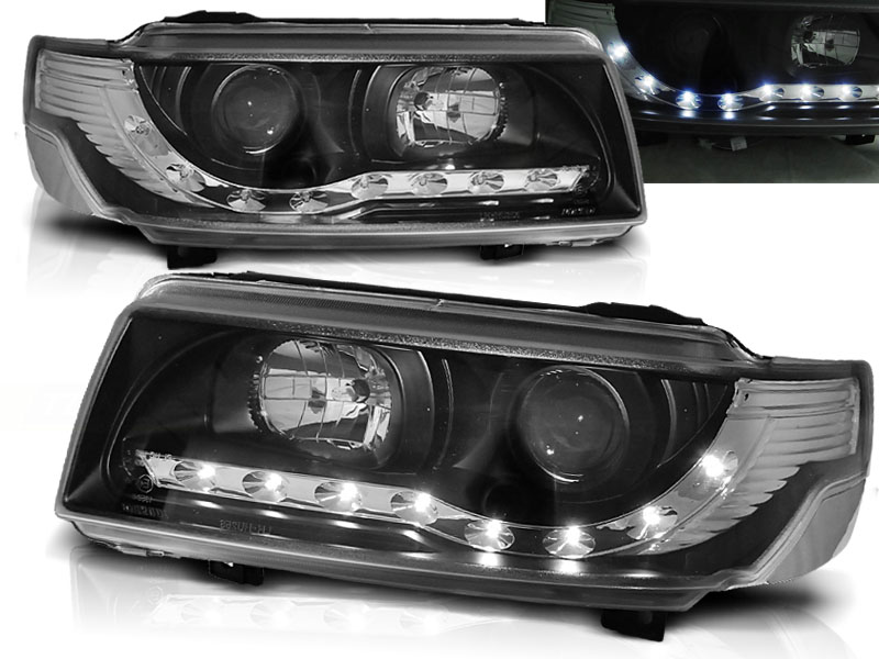 Predné svetlá VW Passat B4 93-97 Devil Eyes Black