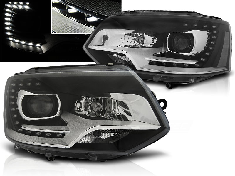 Predné svetlá VW T5.1 10-15 DRL Xenón Look