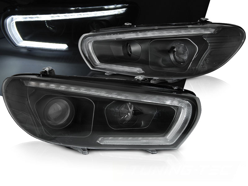 Predné svetlá VW Scirocco 08-14 Xenón Dynamic Black