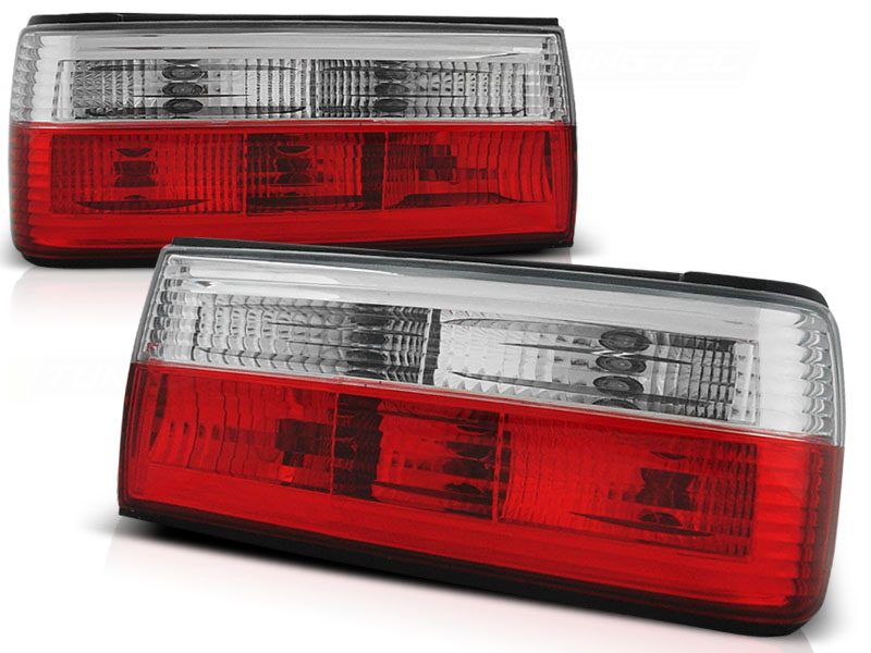 Zadné svetlá BMW E30 87-94 Clear Red