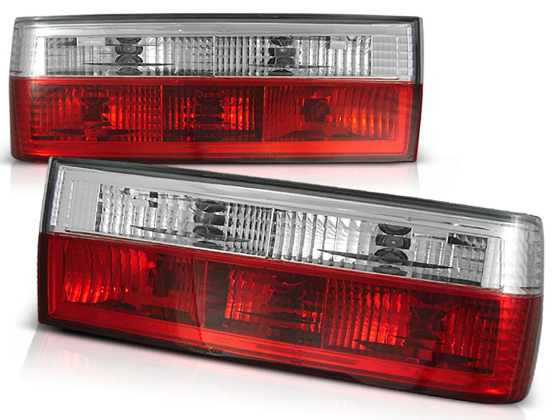 Zadné svetlá BMW E30 82-87 Clear Red