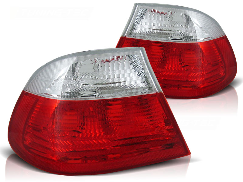 Zadné svetlá BMW E46 Coupe 99-03 Red White