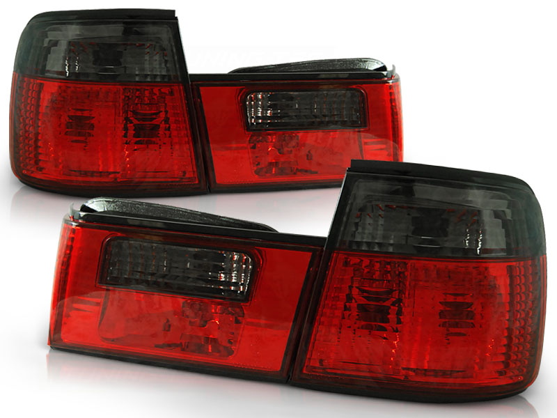 Zadné svetlá BMW E34 Sedan 88-95 Red Smoke