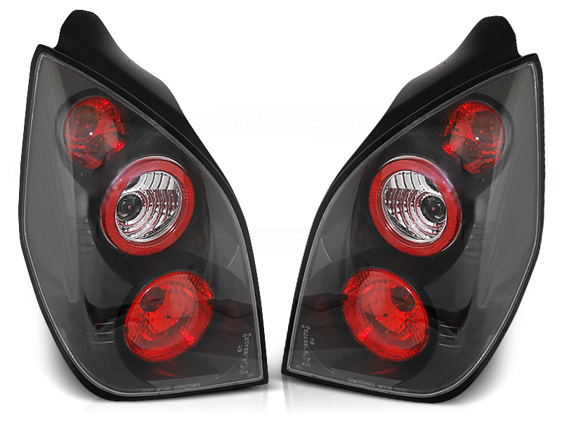 Zadné svetlá Citroën C2 Black