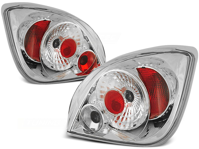 Zadné svetlá Ford Fiesta 95-02 Chrome