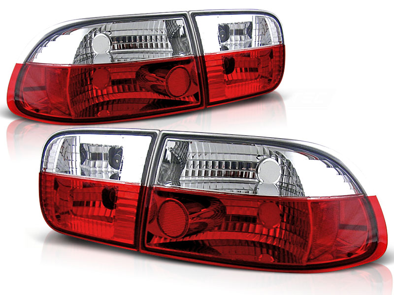 Zadné svetlá Honda Civic 91-95 2D/4D Red White