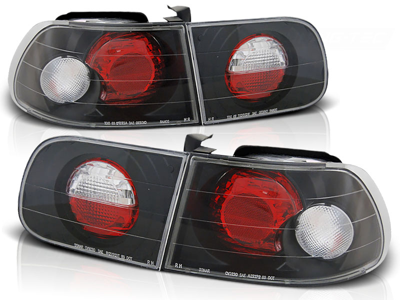 Zadné svetlá Honda Civic 91-95 3D Black