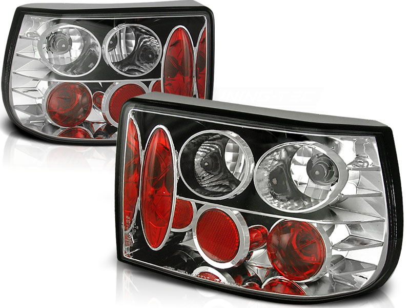 Zadné svetlá Opel Astra F HB 91-97 Black Chrome