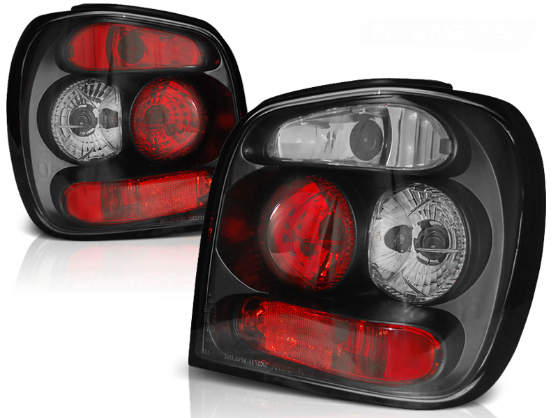 Zadné svetlá VW Polo 6N2 99-01 Black