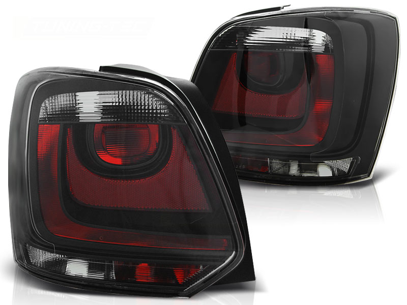 Zadné svetlá VW Polo GTI 09-14 Red Smoke