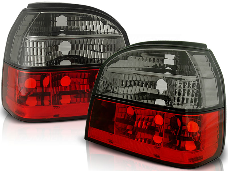 Zadné svetlá VW Golf 3 Red Smoke