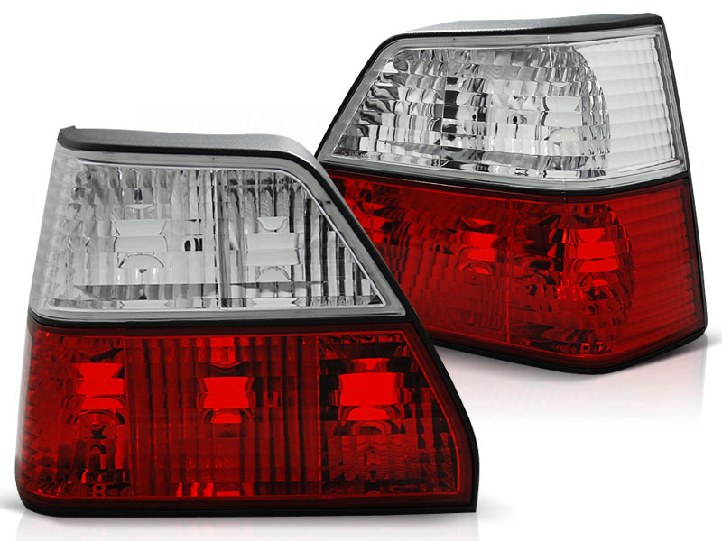 Zadné svetlá VW Golf 2 Red White
