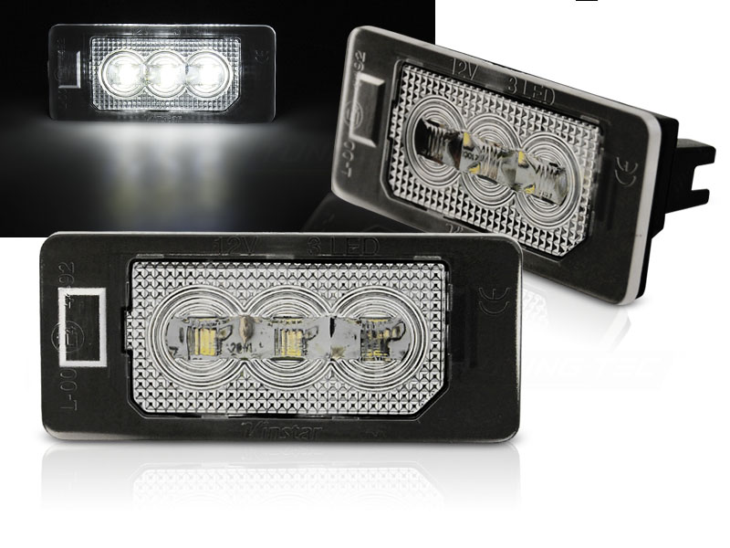 LED osvetlenie ŠPZ Audi Q5/A4 08-10/A5 3xLED