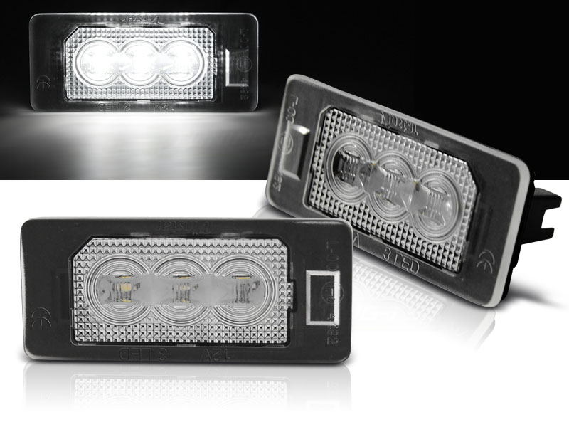 LED osvetlenie ŠPZ BMW E90/E39/E60/F10/X3/X5/X6 3xLED