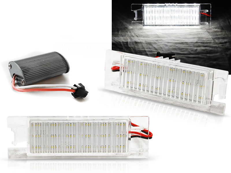 LED osvetlenie ŠPZ Opel Zafira Astra Insignia CANBUS