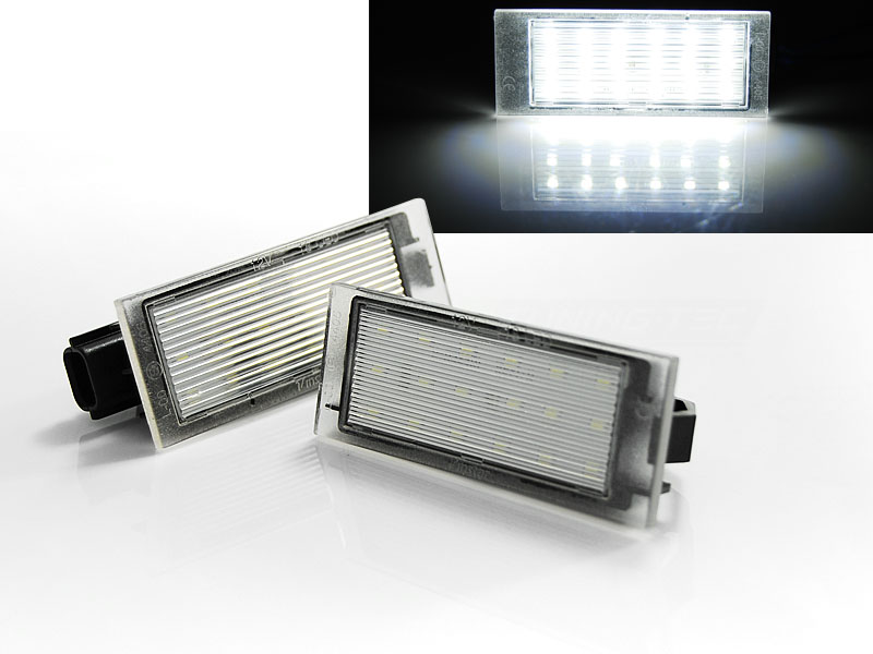 LED osvetlenie ŠPZ Twingo Clio Megane Laguna