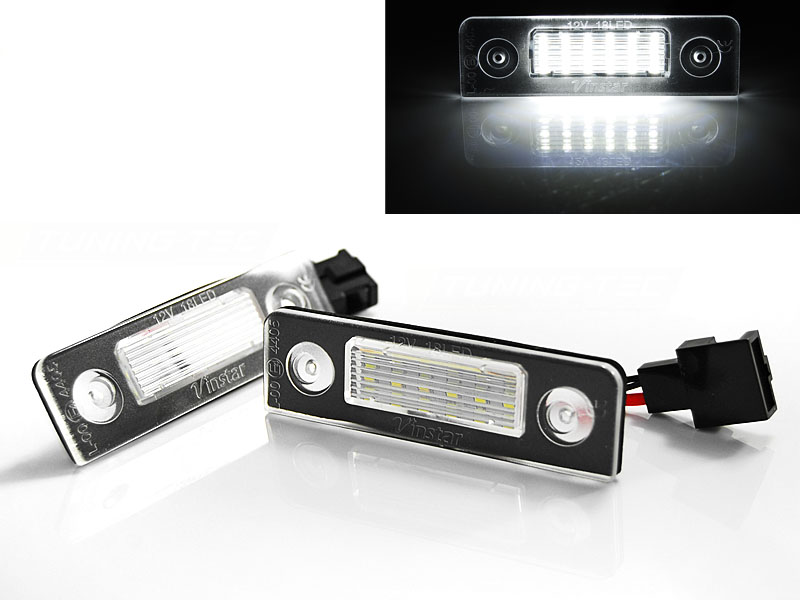 LED osvetlenie ŠPZ Škoda Octavia 2