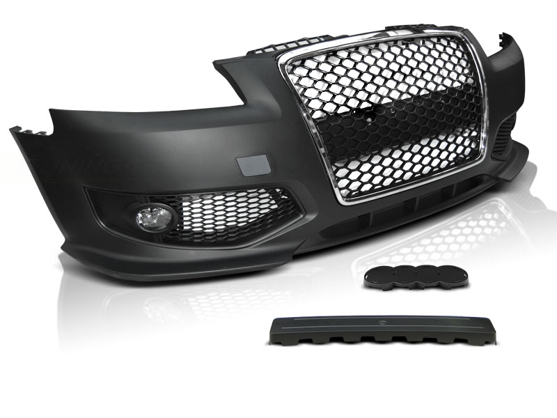 Predný nárazník Audi A3 05-08 RS Style Black Chrome