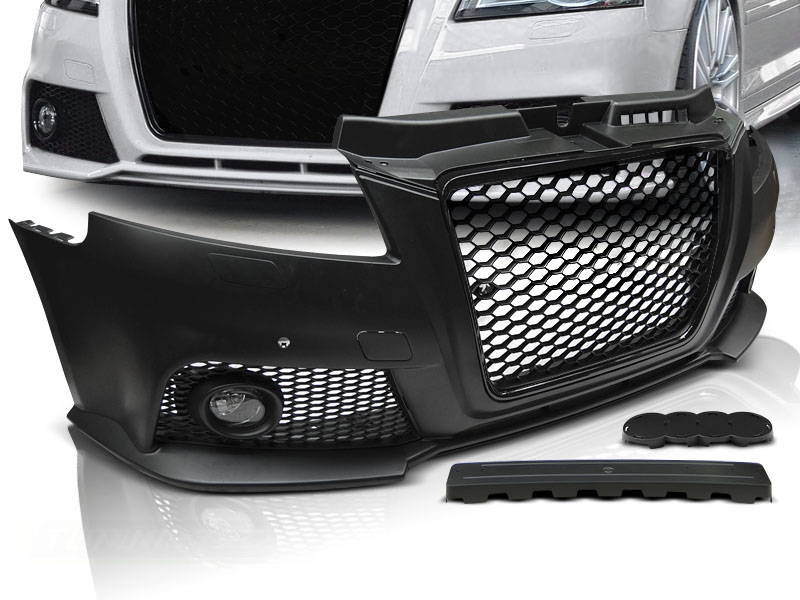 Predný nárazník Audi A3 8P 08-12 Sport PDC Black