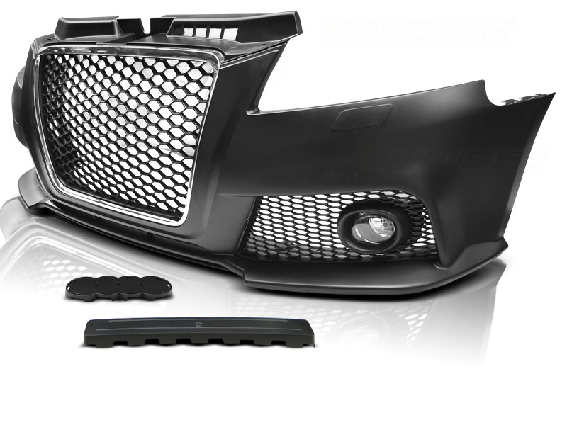 Predný nárazník Audi A3 8P 08-12 Sport Black Chrome