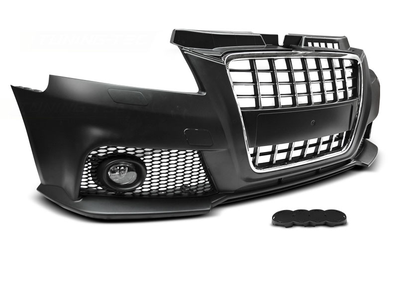 Predný nárazník Audi A3 08-12 Sport Black Chrome