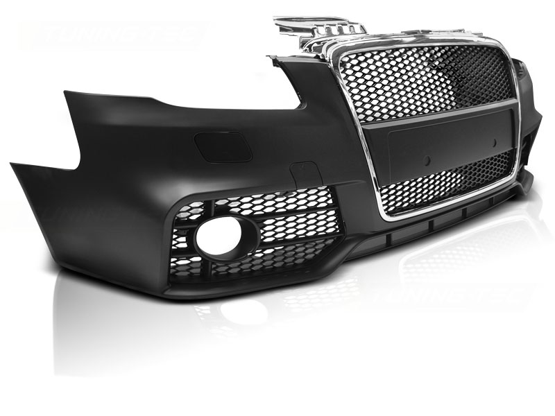Predný nárazník Audi A4 04-08 ZPAU17 Sport Black Chrome