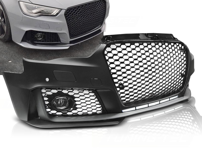 Predný nárazník Audi A3 8V 12-16 Sport PDC Glossy Black