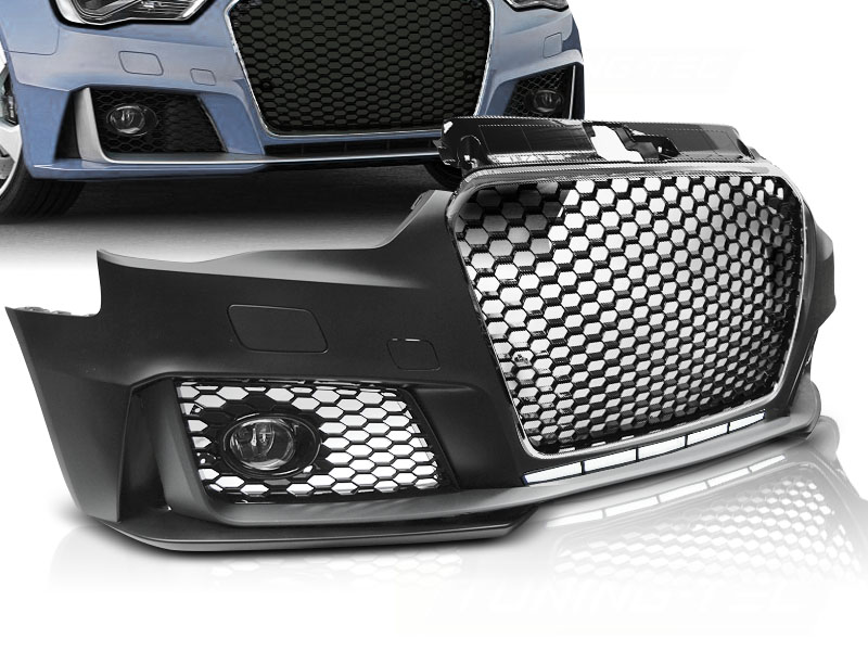 Predný nárazník Audi A3 8V 12-16 Sport Black Chrome