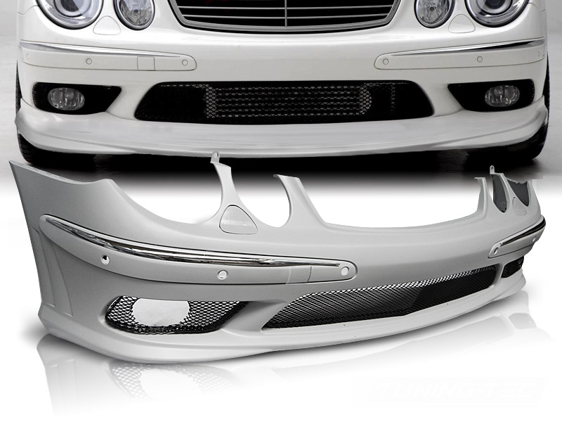Predný nárazník Mercedes W211 02-06 Sport PDC