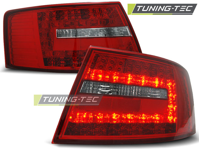 Zadné svetlá Audi A6 C6 Sedan 04-08 7-PIN LED Red White