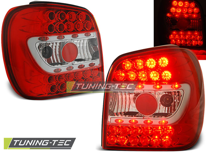 Zadné svetlá na VW Polo 6N 94-99 Red LED