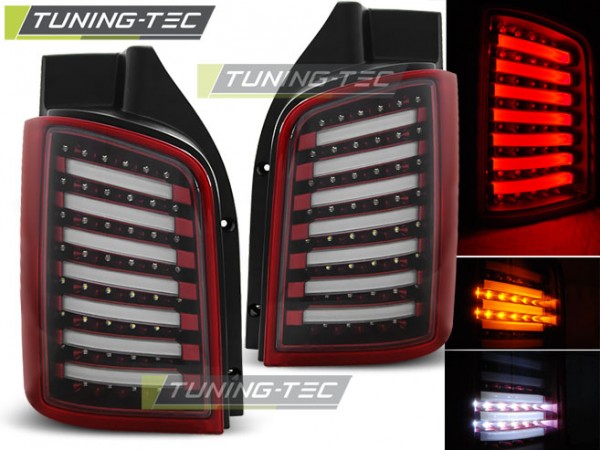 Zadné svetlá VW T5 03-15 LED Red White