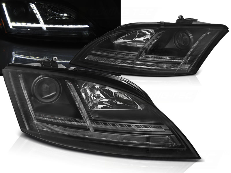 Predné svetlá Audi TT 8J 06-10 LED Dynamic Black