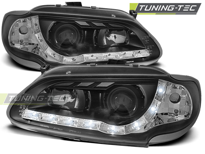 Predné svetlá Renault Megane 96-99 Devil Eyes Black - 24