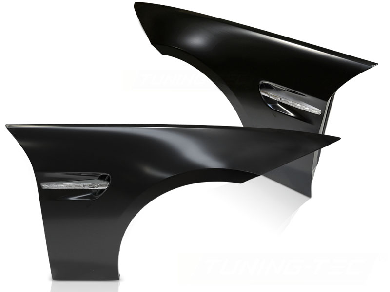 Blatníky BMW E90 E91 05-11 Sport Style s LED