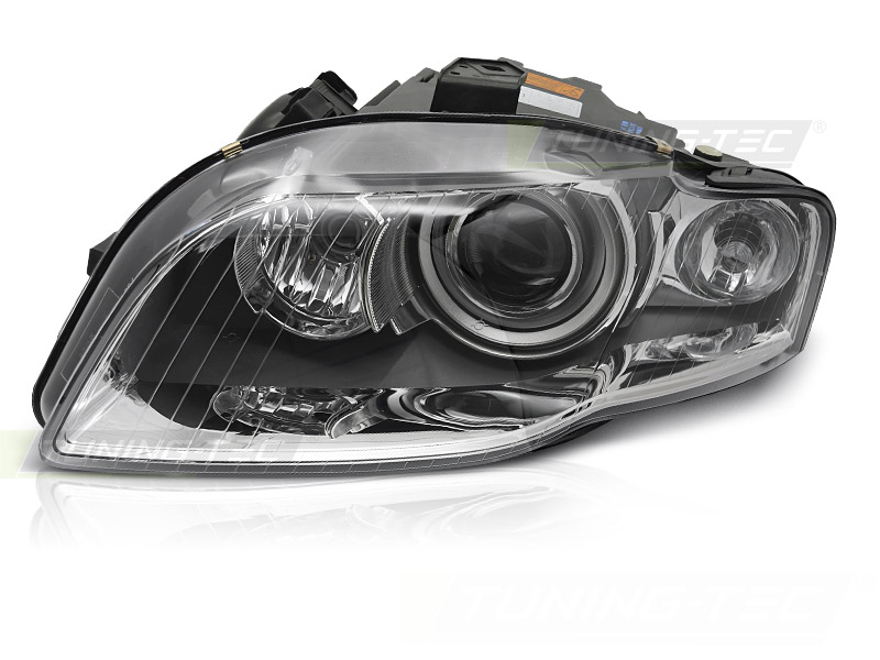 Predné svetlo Xenón Audi A4 B7 04-08 Chrome ľavé