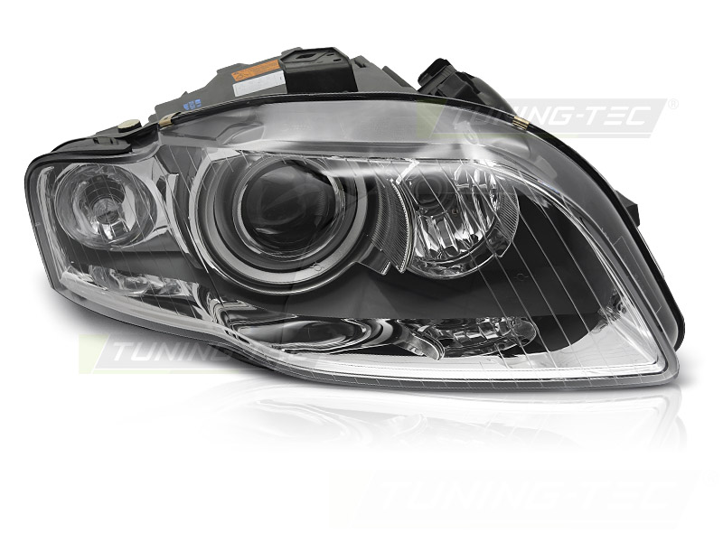 Predné svetlo Xenón Audi A4 B7 04-09 Chrome pravé TYC