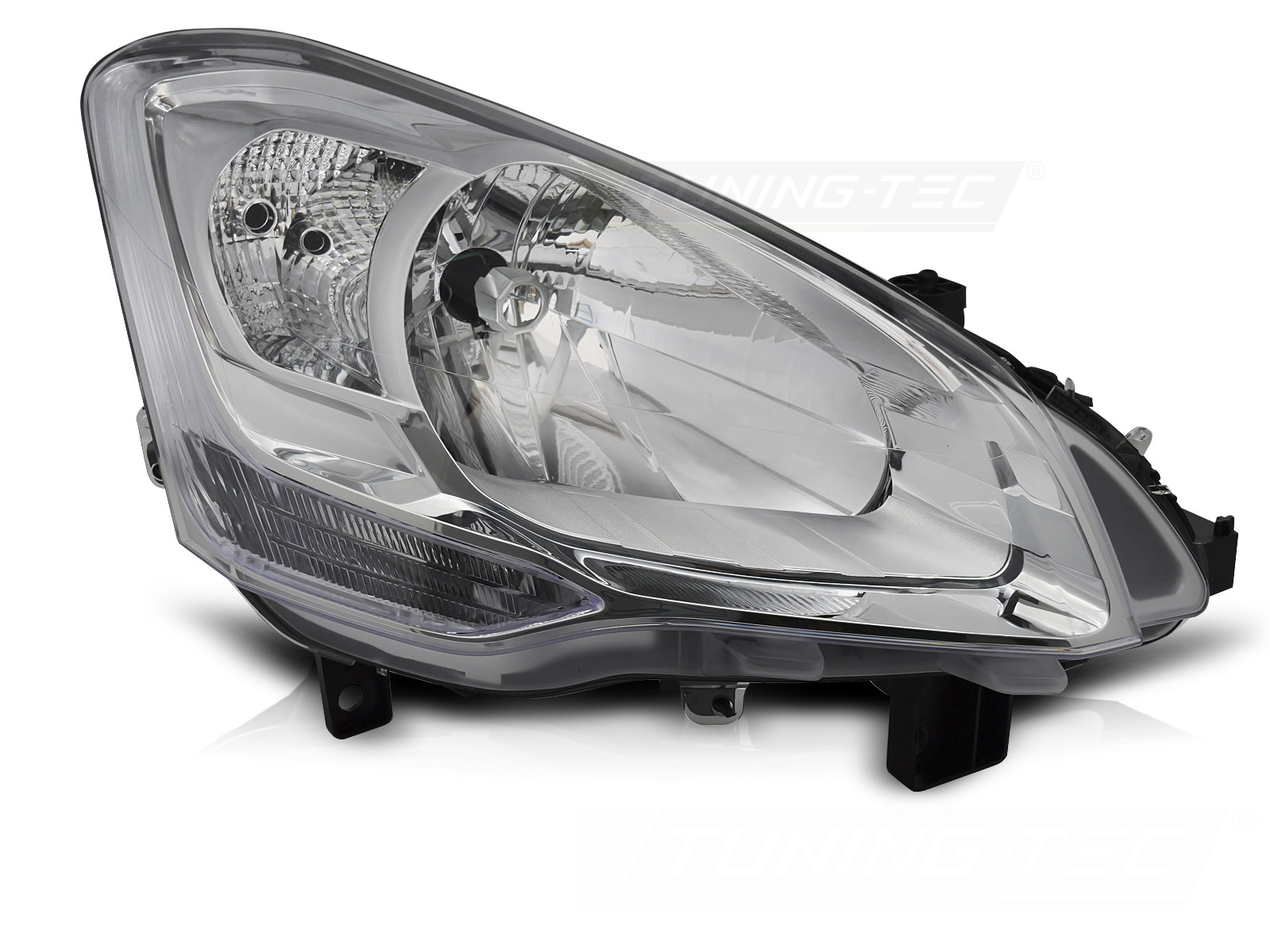 Predné svetlo Citroen Berlingo II 08-12 Chrome pravé