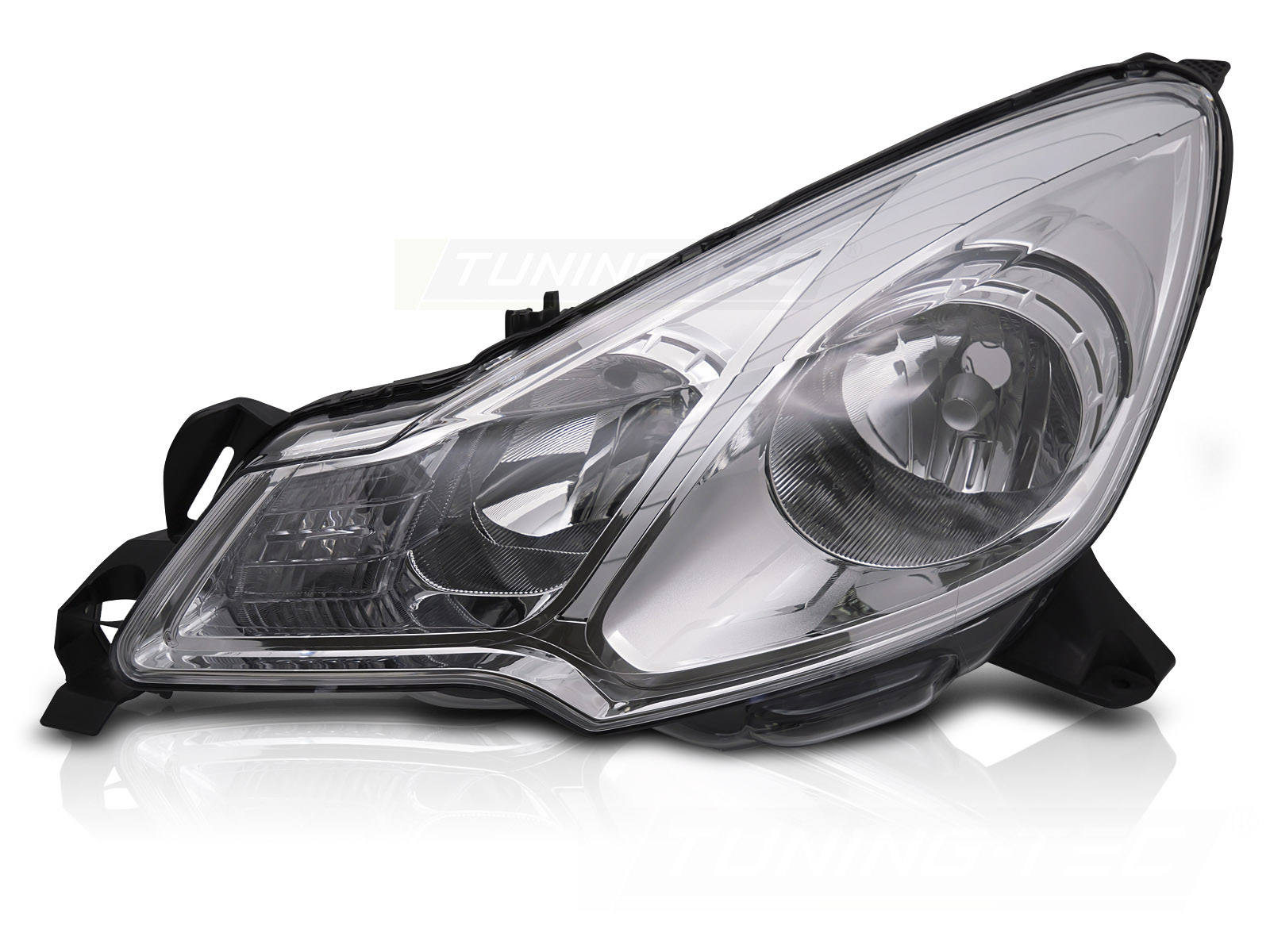 Predné svetlo Citroen C3 09-12 Chrome ľavé